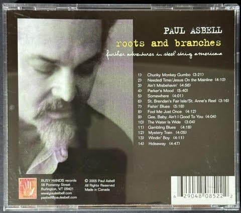 Paul Asbell - From Adamant To Atchafalaya (CD, Album, US, 2013, Busy Hands Records, Busy Hands 1003)