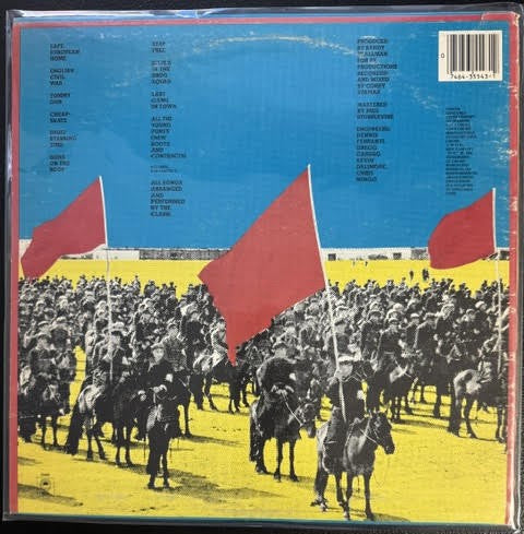 The Clash – Give 'Em Enough Rope (Vinyl, LP, Album, Reissue, Repress, Stereo, Carrollton Pressing, Epic JE 35543)