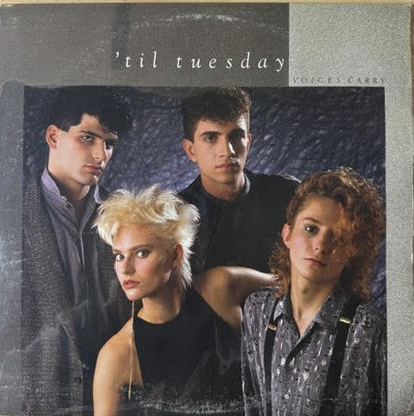 'Til Tuesday – Voices Carry (Vinyl, 1985, Pitman Pressing, Epic FE 39458)