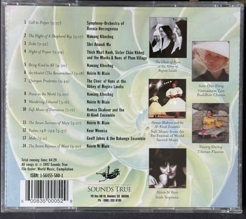 Various Artists – Sounds True: Anthology of Sacred World Music, Vol. I (CD, 1997, Sounds True, US)