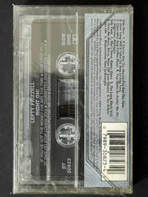 Lefty Frizzell – Pure Country (Cassette, Sony Music Special Products BT 30823)