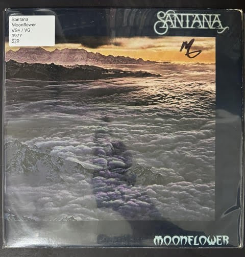 Santana – Moonflower (2 x Vinyl LP, 1977, Columbia C2 34914, Stereo, Pitman Pressing)