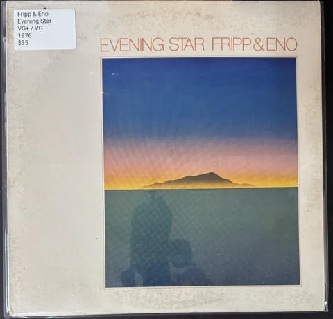 Fripp & Eno – Evening Star (LP, 1976, Antilles AN-7018, US Terre Haute Pressing, Kendun Mastering)