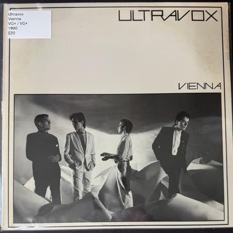 Ultravox – Vienna (Vinyl LP, 1980, Chrysalis CHR 1296, Santa Maria Pressing)