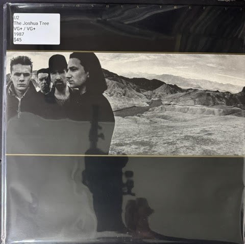 U2 – The Joshua Tree (Vinyl LP, 1987, Island Records 90581-1, RCA Music Service Club Edition)