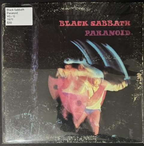 Black Sabbath – Paranoid (Vinyl LP, 1971, Warner Bros. Records 1887 / WS 1887, Gatefold, Pitman Pressing, Variant 4)