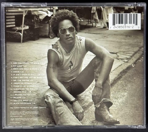 Lenny Kravitz – Greatest Hits (CD, 2000, Virgin 7243 8 50316 2 5, US)
