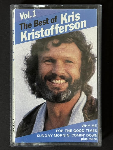 Kris Kristofferson – The Best Of Kris Kristofferson (Volume 1) (Cassette, CBS Special Products BT 17914)