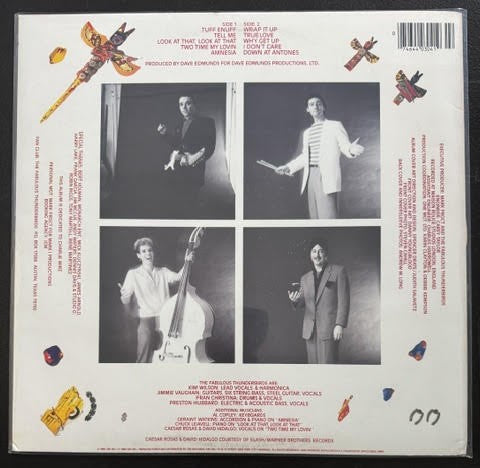 The Fabulous Thunderbirds – Tuff Enuff (Vinyl LP, 1986, CBS Associated Records FZ 40304, Pitman Pressing)