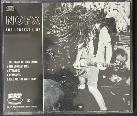 NOFX – The Longest Line (CD, EP, 1992, Fat Wreck Chords FAT 503-2, Negative Print)