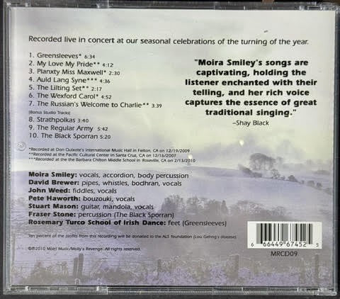 Molly’s Revenge with Moira Smiley – Winterdance (CD, 2010, MRCD09, US)