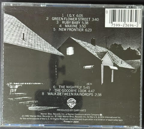 Donald Fagen – The Nightfly (CD, 1984, Warner Bros. Records 9 23696-2, JVC Japan Target)
