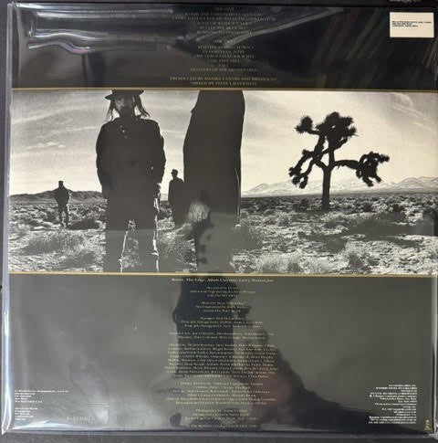 U2 – The Joshua Tree (Vinyl LP, 1987, Island Records 90581-1, RCA Music Service Club Edition)