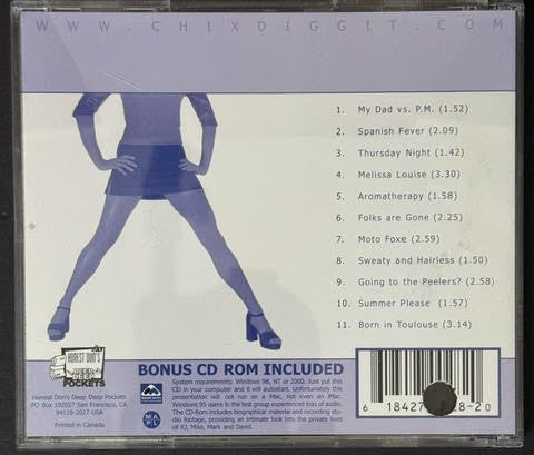 Chixdiggit! – From Scene To Shining Scene (CD, 2000, Honest Don's DON028-2)