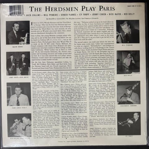 The Herdsmen – The Herdsmen Play Paris (Vinyl LP, Original Jazz Classics OJC-116, Mono)