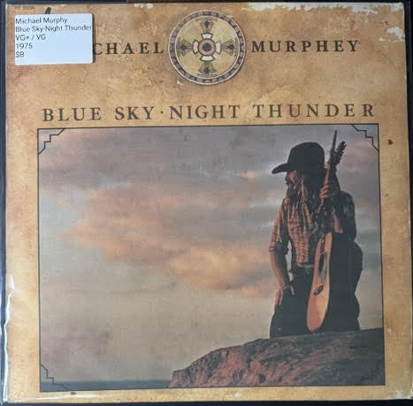 Michael Murphey – Blue Sky-Night Thunder (LP, Album, 1975, Epic PE 33290)