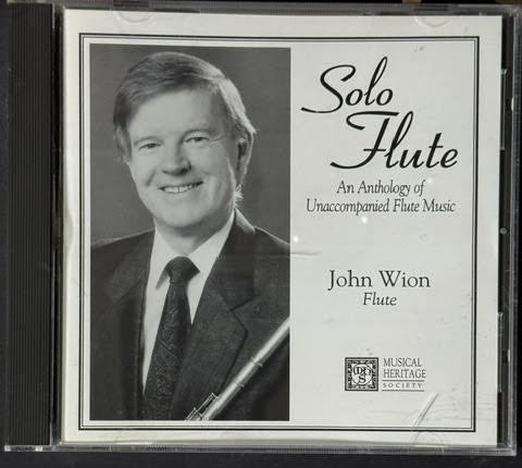 John Wion – Solo Flute: An Anthology of Unaccompanied Flute Music (CD, 1993, Musical Heritage Society 513074K)