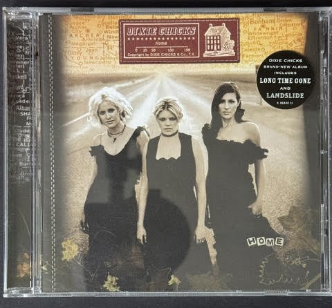Dixie Chicks – Home (CD, 2002, Open Wide/Monument/Columbia CK 86840, Corrected Artwork)