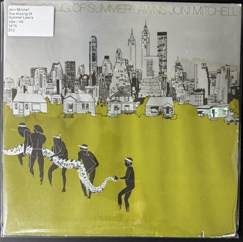 Joni Mitchell – The Hissing Of Summer Lawns (Vinyl LP, 1975, Asylum Records 7E-1051, Pitman Pressing)