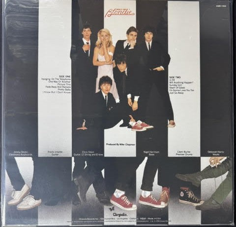 Blondie – Parallel Lines (LP, Album, Reissue, 1979, Chrysalis CHR 1192)