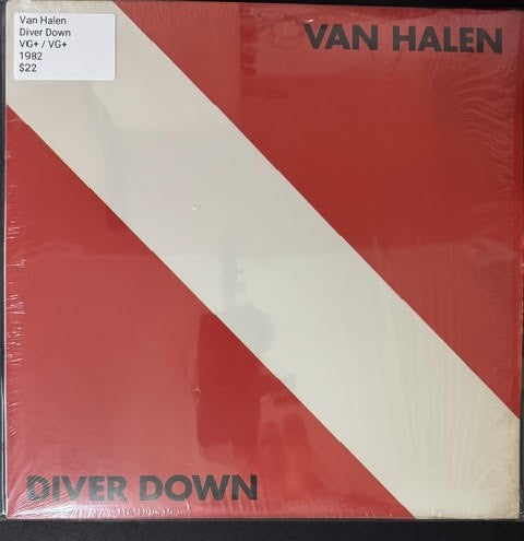 Van Halen – Diver Down (Vinyl LP, 1982, Warner Bros. Records BSK 3677, Columbia House Club Edition, Pitman Pressing)