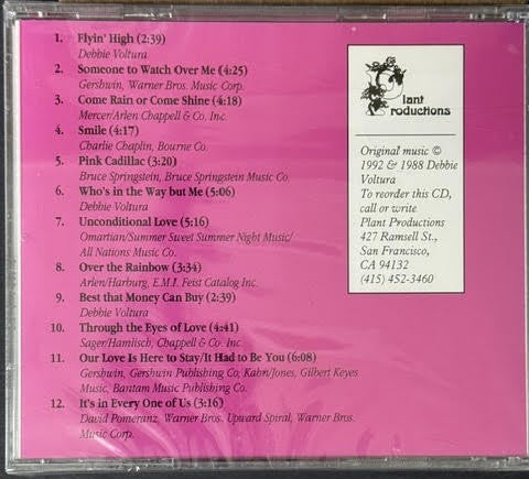 Debbie Voltura – Flyin’ High! (CD, Album, 1993, Plant Productions PP 2349)