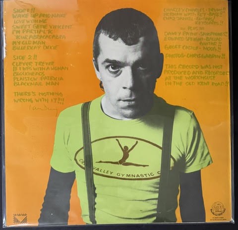 Ian Dury – New Boots And Panties!! (LP, 1980, Stiff Records USE 2, US Reissue, Orange Labels, Sterling Mastering)