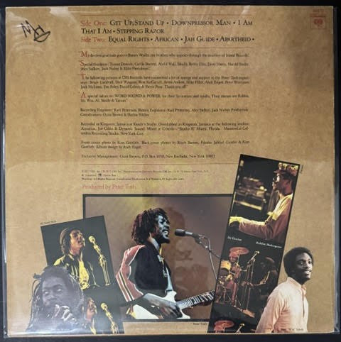 Peter Tosh – Equal Rights (Vinyl LP, 1977, Columbia PC 34670, Stereo, Pitman Pressing)