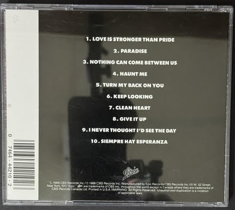 Sade – Stronger Than Pride (CD, Epic EK 44210, US Reissue, Sony Music Pitman Pressing)