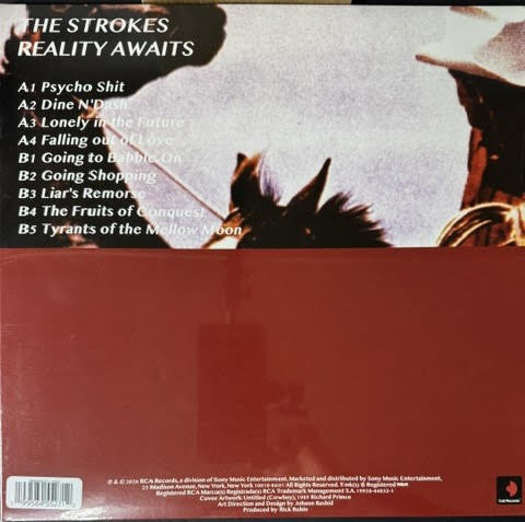 The Strokes – Reality Awaits (Vinyl, LP, Album, Black Ice Glitter, 2026, RCA 19958-45527-1)