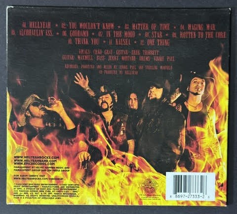 Hellyeah – Hellyeah (CD, 2008, Epic 88697 27333 2, Card Sleeve)