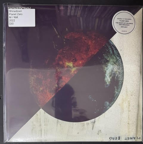 Shinedown – Planet Zero (2× Vinyl LP, 2022, Atlantic 075678637759, Stereo)