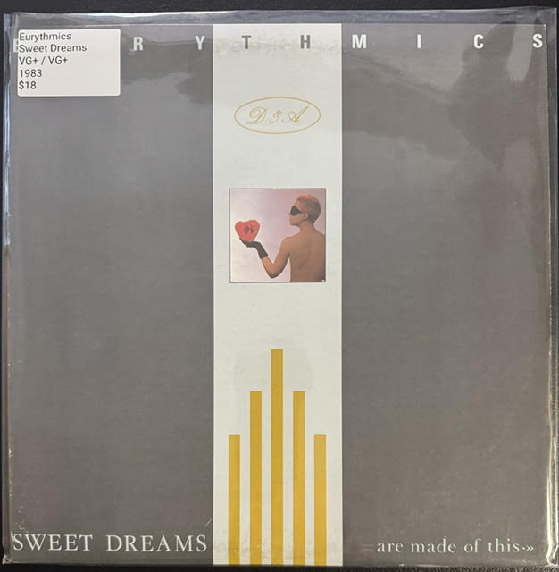Eurythmics – Sweet Dreams (Are Made Of This) (LP, Album, Stereo, Indianapolis Pressing, 1983, RCA AFL1-4681)