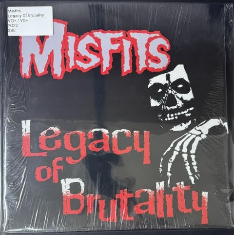 Misfits – Legacy Of Brutality (LP, Album, Reissue, Stereo, 2022, Plan 9 619061)