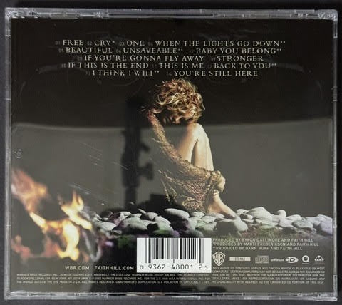 Faith Hill – Cry (CD, 2002, Warner Bros. Records 9 48001-2, Enhanced)