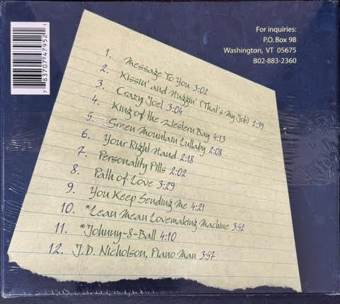 Derrick Semler – Message to You (CD, Album, 1998, Independent)
