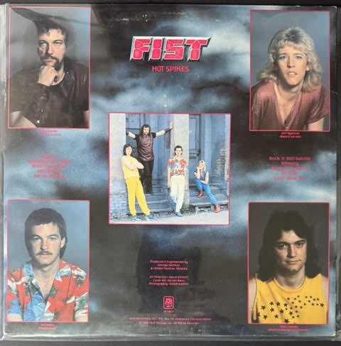 Fist – Hot Spikes (Vinyl LP, 1980, A&M Records SP-4823, US Terre Haute Pressing)