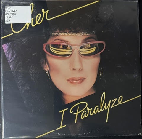 Cher – I Paralyze (LP, Album, 1982, Columbia FC 38096)