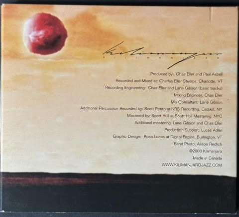 Kilimanjaro – Homecoming (CD, 2008, Kilimanjaro Jazz KJ101)