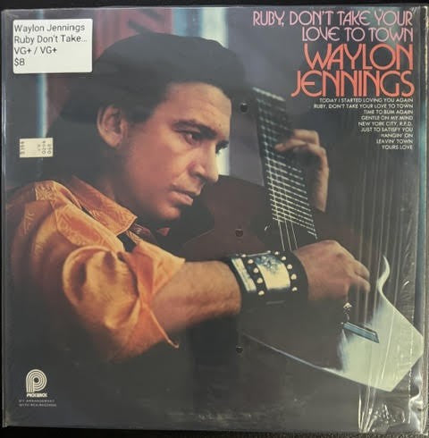 Waylon Jennings – Ruby, Don't Take Your Love To Town (Vinyl LP, Pickwick CAS-2608, US Black Label Pressing)
