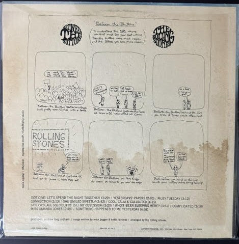 The Rolling Stones – Between The Buttons (Vinyl LP, 1967, London Records PS 499, Bestway Pressing)