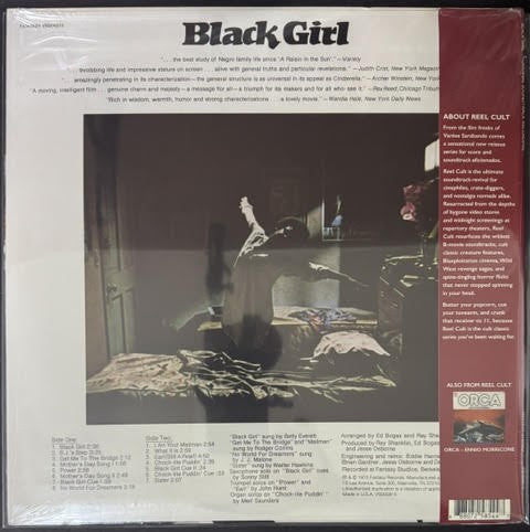 Various – Black Girl (Original Sound Track Recording) (Vinyl LP, 2024, Varèse Sarabande VSD00815, Record Store Day, Clear Black Swirl, 180g)