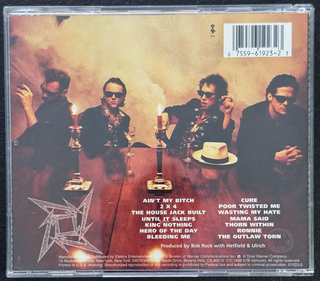 Metallica – Load (CD, 1996, Elektra 61923-2)