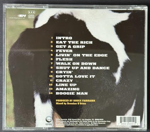 Aerosmith – Get A Grip (CD, 1993, Geffen Records GEFD-24455, US)