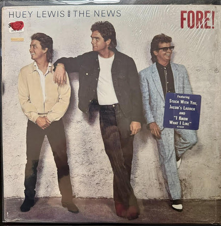 Huey Lewis And The News – Fore! (Vinyl, 1986, Chrysalis OV 41534) - Maple City Music