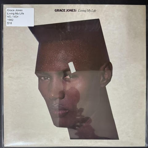 Grace Jones – Living My Life (Vinyl LP, 1982, Island Records 90018-1 / 7 90018-1, Specialty Pressing, Variant 1)