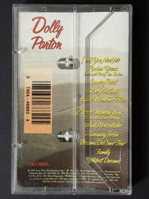Dolly Parton – Eagle When She Flies (Cassette, 1991, Columbia CT 46882, Dolby)