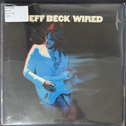 Jeff Beck – Wired (Vinyl LP, 1976, Epic PE 33849, Pitman Pressing)