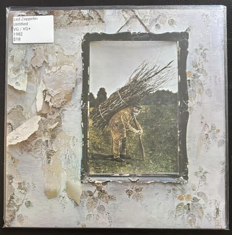 Led Zeppelin – Untitled (Led Zeppelin IV) (Vinyl LP, 1982, Atlantic SD 19129, Columbia House Club Edition, Terre Haute Pressing)