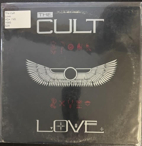 The Cult – Love (Vinyl, LP, Album, Club Edition, 1985, Sire W1-25359)